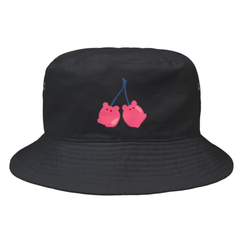 メンダコさくらんぼ Bucket Hat