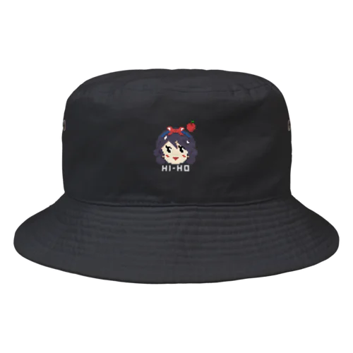 ドット絵白雪姫ちゃん(濃色) Bucket Hat