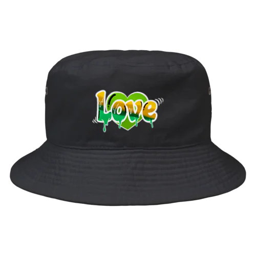 panama65 LOVE Part2(グリーン） Bucket Hat
