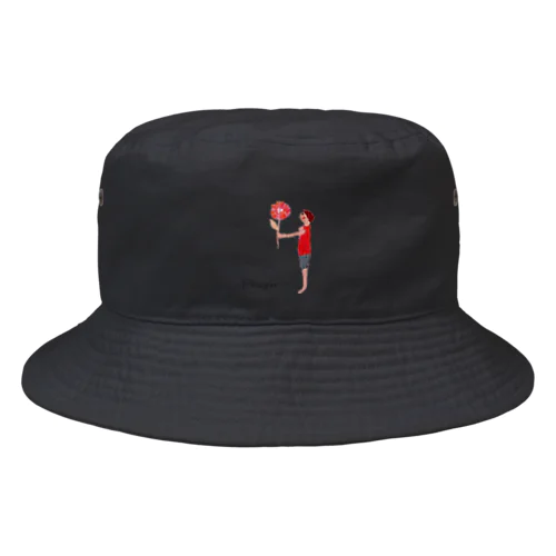 「Prayer」花と少年 Bucket Hat