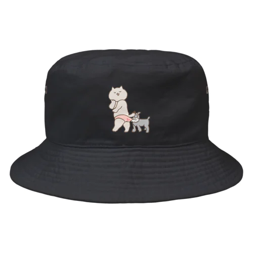 にゃん子パトーン Bucket Hat