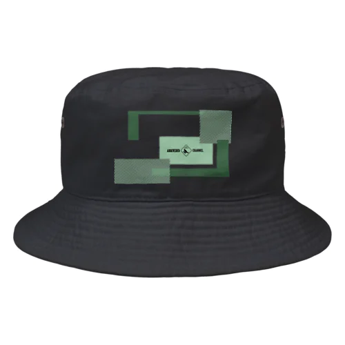 CYBER WINDOW GRN Bucket Hat