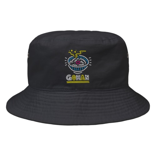 GOHAN(ネオン風ごはん) Bucket Hat