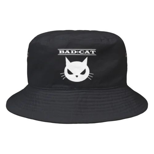 反抗期の猫シリーズ BAD CAT Bucket Hat