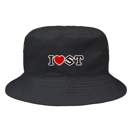 I love IOST（横型） Bucket Hat