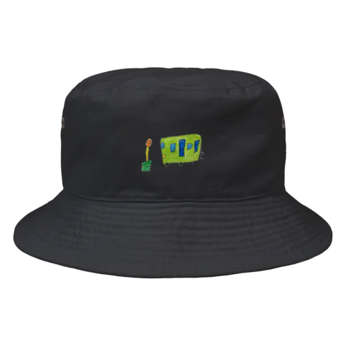 カラフル市バス Bucket Hat