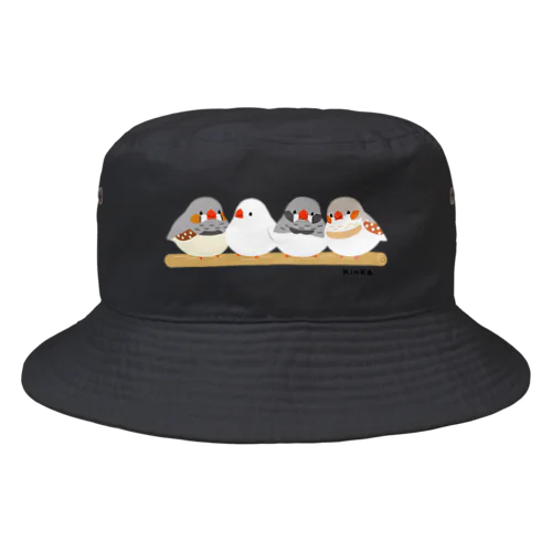 キンカチョウ Bucket Hat