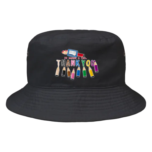 CT155　ちびた色鉛筆*B Bucket Hat