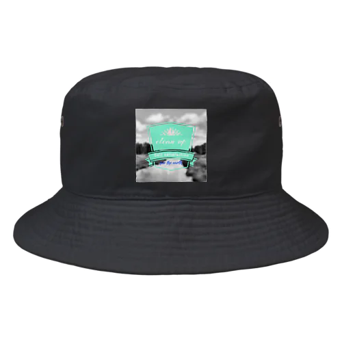 ゴミ拾いしよう Bucket Hat