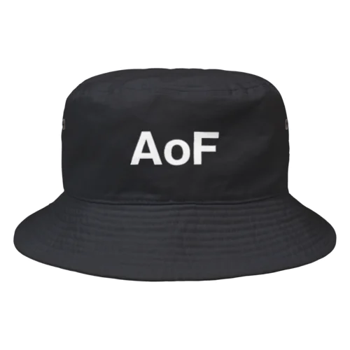 AoF　白文字 Bucket Hat