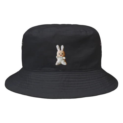 ウサギのぬいぐるみ Bucket Hat