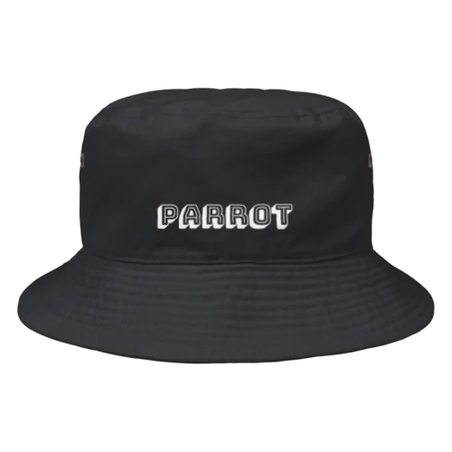 PARROT ホワイト Bucket Hat