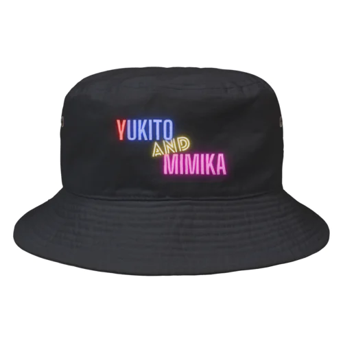 【Yukito and Mimika】 Logo バケットハット