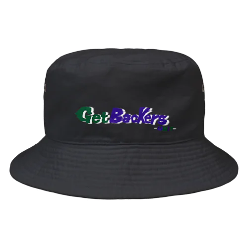 GetBackers-UNIT- シャツ 黒 Bucket Hat