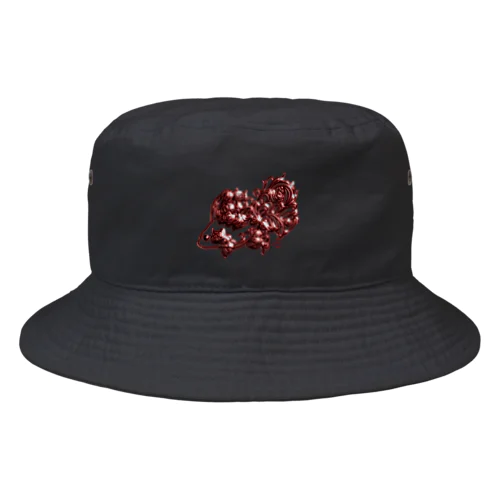 金魚_logo Bucket Hat