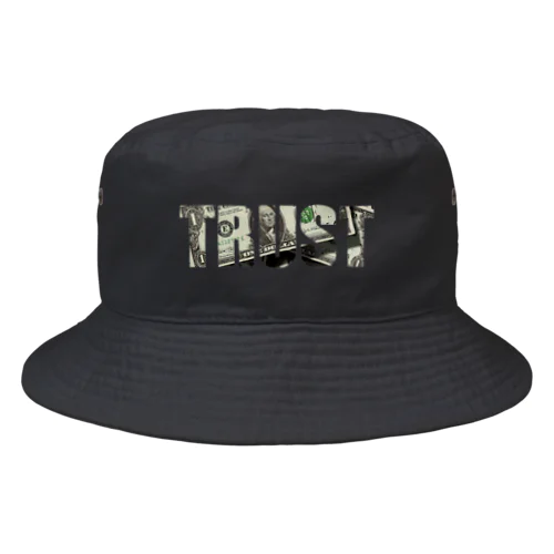 お金はTrust(信頼) グッズ Bucket Hat