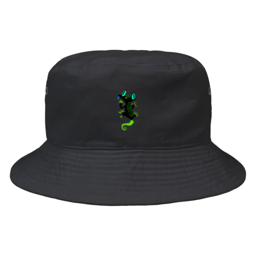 オマモリヤモリ Bucket Hat