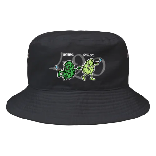 Indica Sativa Bucket Hat