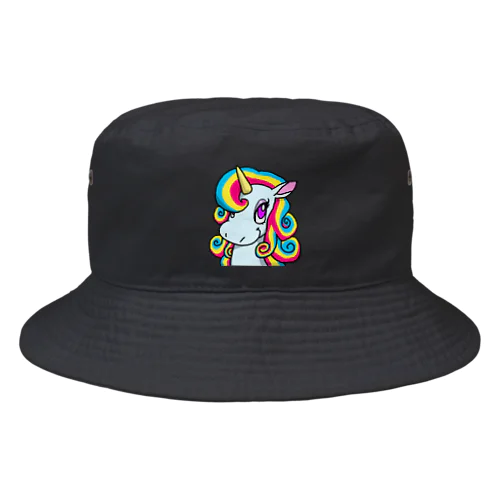 カラフルユニコーン Bucket Hat