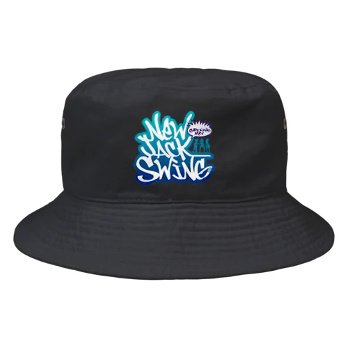 New Jack Swing blue  Bucket Hat