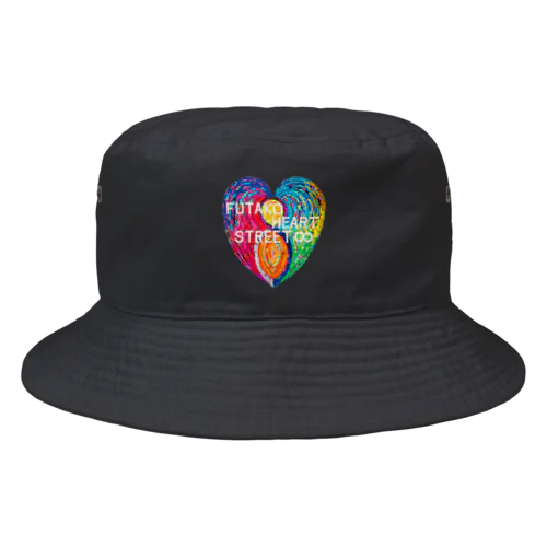 フタコハートストリート８ Bucket Hat