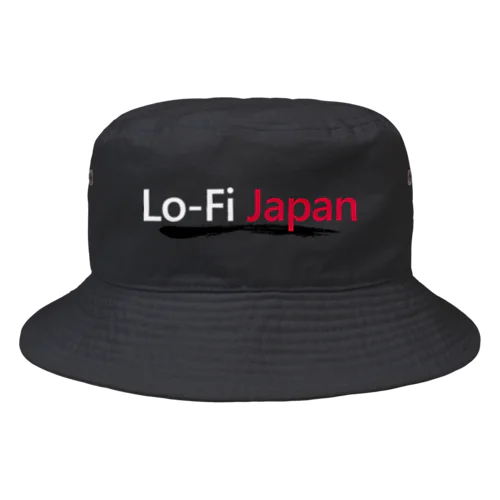 Lo-Fi Japan | アーティストロゴ | ベーシックカラー Bucket Hat