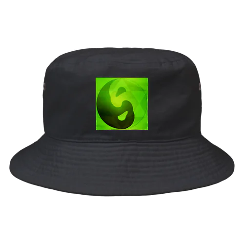 エ(*ΦωΦ*)コ💚陰陽ハート🍀 Bucket Hat