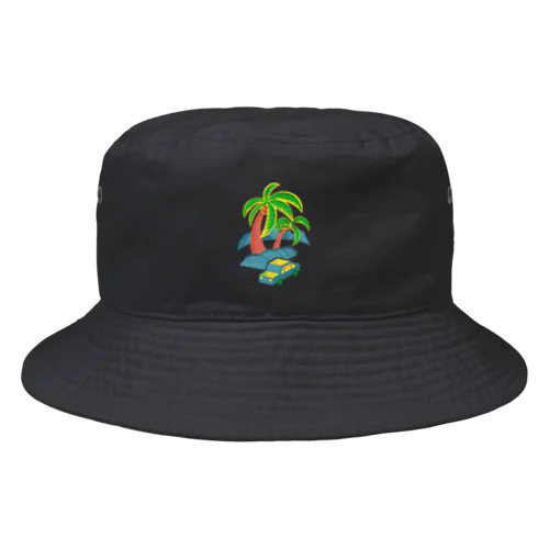 ゆるスカ パームツリー 180-1 Bucket Hat