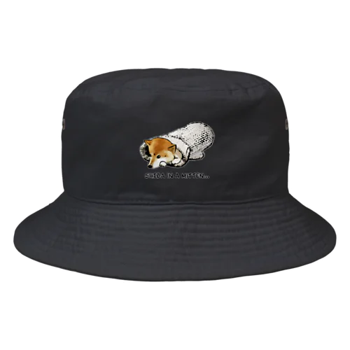 ミトンに入った柴犬 Bucket Hat