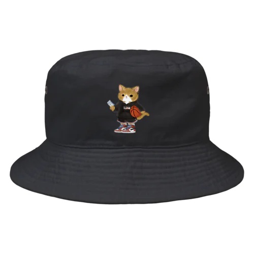 BASKE CAT　スニーカーを履いた猫のブランド Bucket Hat