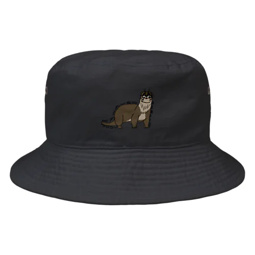 前歯がかわいいカワウソ Bucket Hat