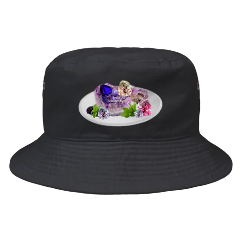 鉱物ケーキ(切り抜き) Bucket Hat