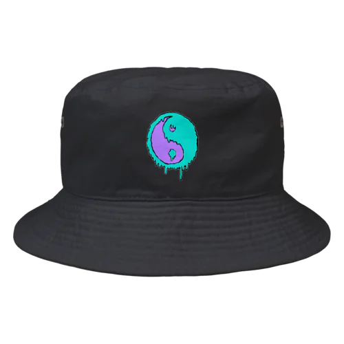 サイケデリックな勾玉 Bucket Hat