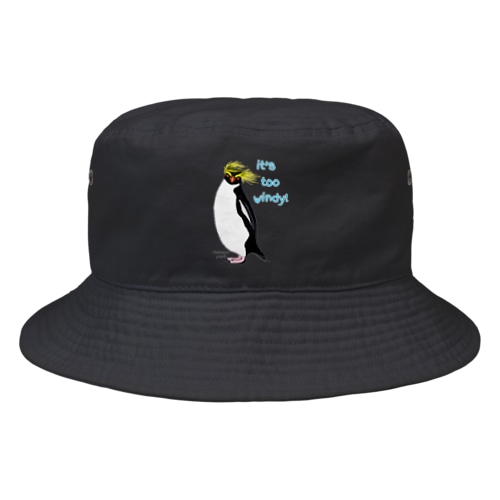Rockhopper penguin　(イワトビペンギン) Bucket Hat