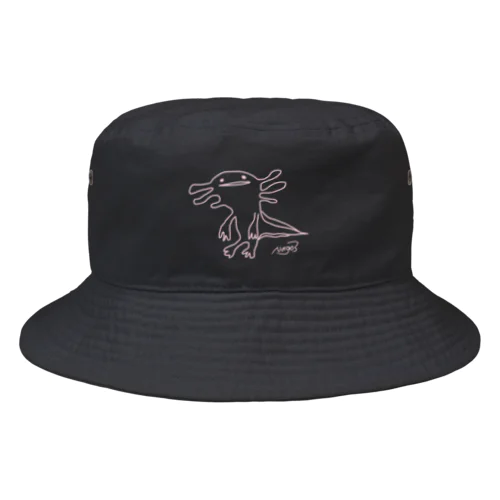 ウーパールーパーのうぱ Bucket Hat