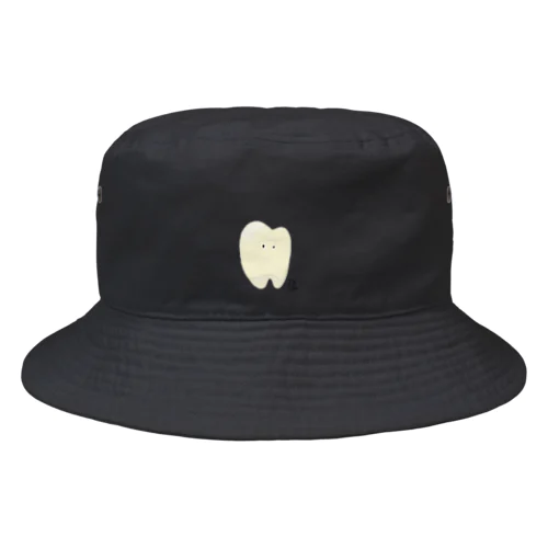 白いカブせもの Bucket Hat