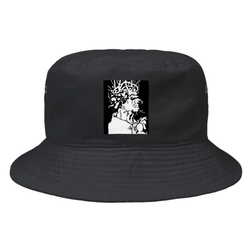 冬_アルチンボルド四季 Bucket Hat