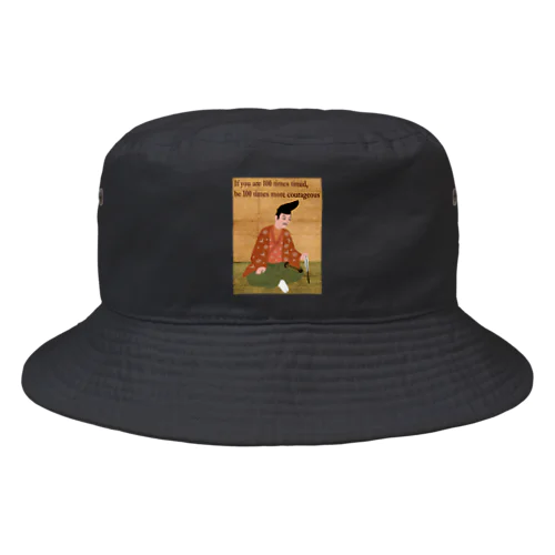  遮那王 像(背景ありVr) Bucket Hat