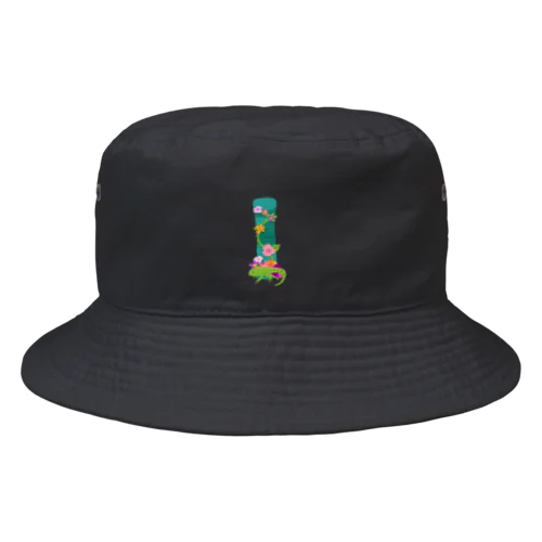 IはIguanaのI Bucket Hat