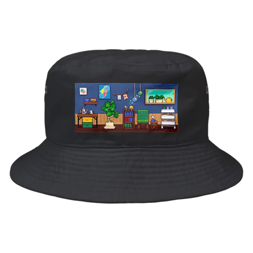 部屋ドット絵 Bucket Hat