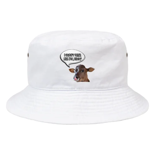 Happy cows♪ 吹き出しver Bucket Hat