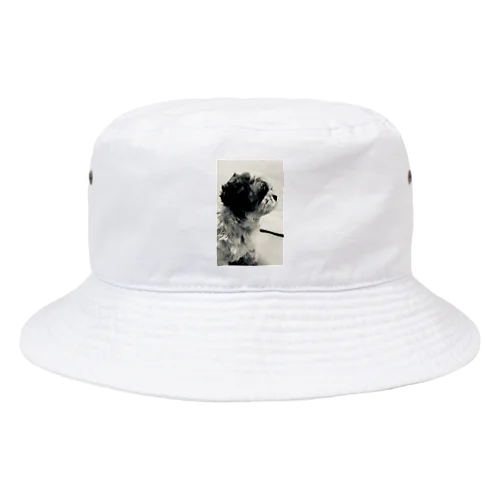 シーズー犬の横顔 Bucket Hat