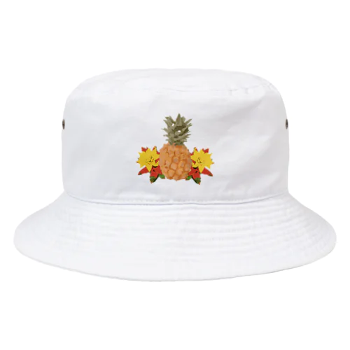 パイナップルの花 Bucket Hat
