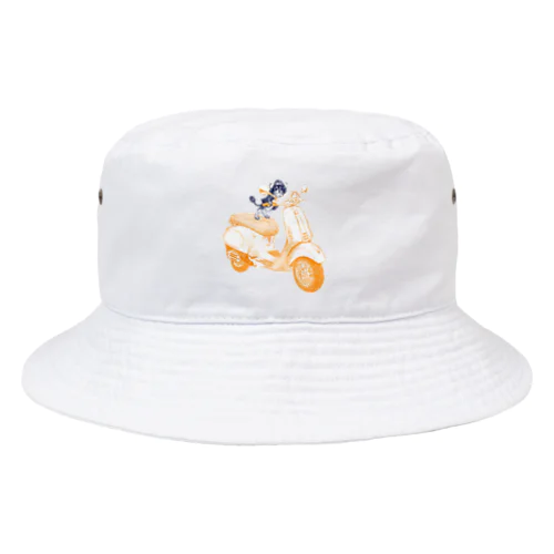 チワワのすっちゃんバイクに乗る Bucket Hat