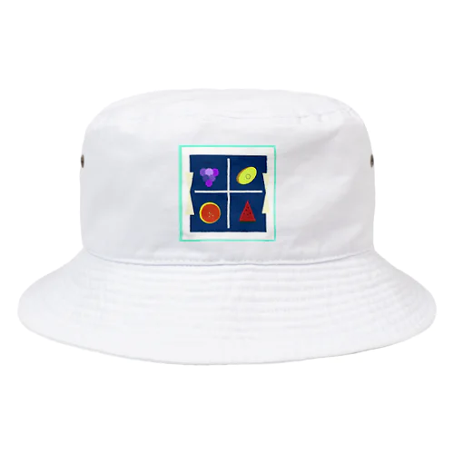 Window fruit 🍇🍊🥝🍉☀️ Bucket Hat