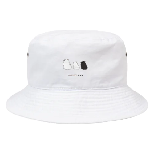 ポメラニアンの散歩 Bucket Hat