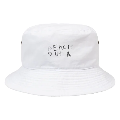 Peace out Bucket Hat