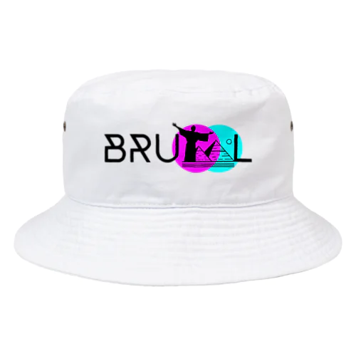 『BRUTAL』ノーマルロゴ Bucket Hat