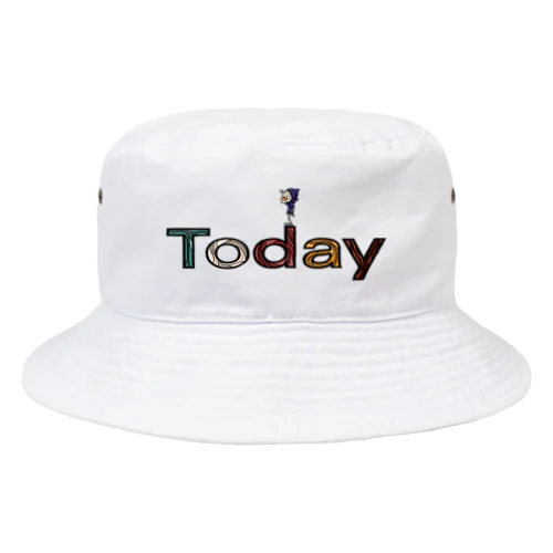 今日のクチバシ Bucket Hat