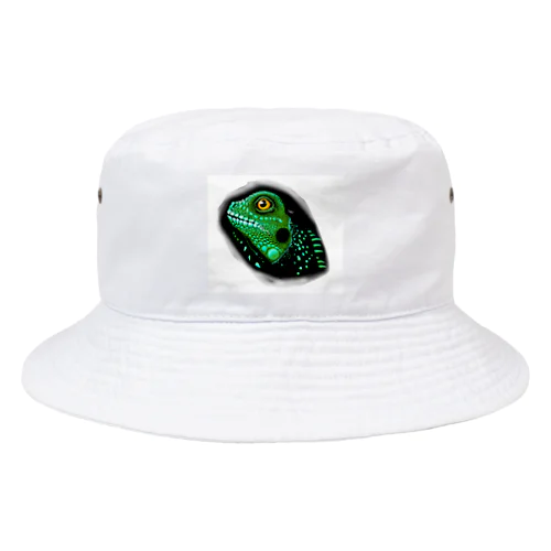 グリーンイグアナ Bucket Hat